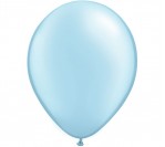 12" Metallic Light Blue Latex Balloons